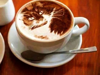 Изкуство в чаша еспресо