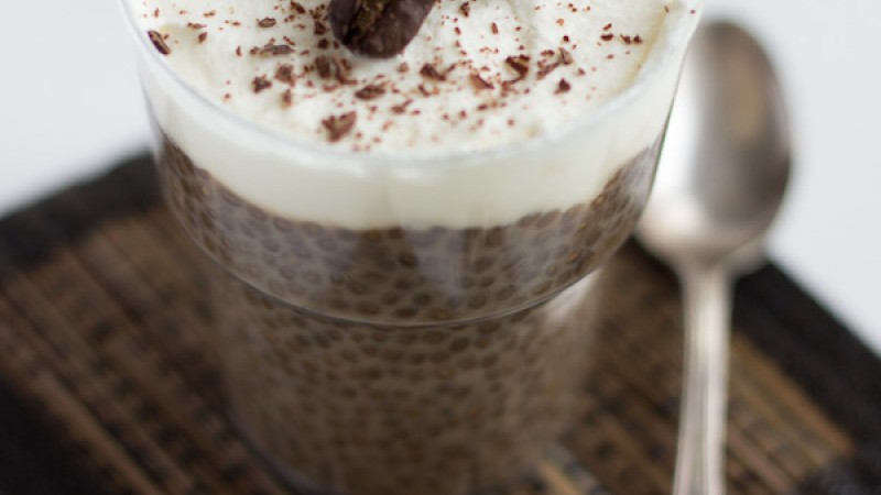 Рецепта за кафен чиа пудинг