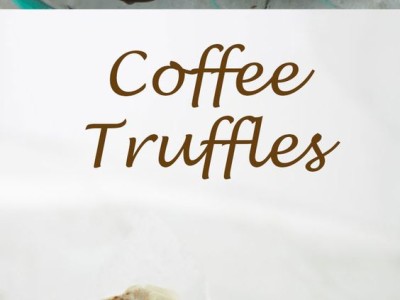 Шоколадови трюфели с вкус на кафе