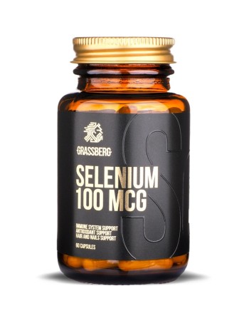 Selenium 100 мкг 60 капсули | Grassberg