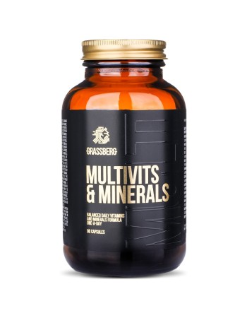 Multivits & Minerals 60 гел-капсули | Grassberg