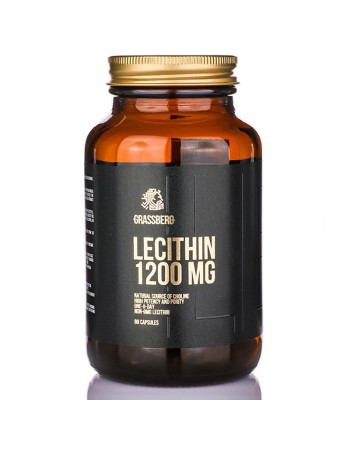 Lecithin 1200 мг 60 гел-капсули | Grassberg