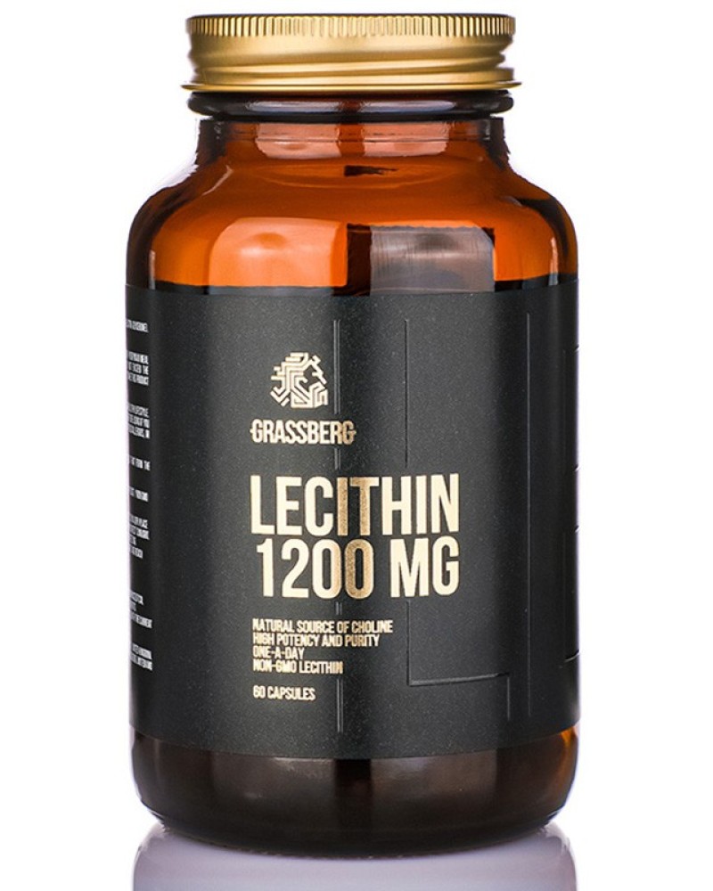 Lecithin 1200 мг 60 гел-капсули | Grassberg