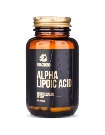 Alpha Lipoic Acid 60 капсули | Grassberg Alpha Lipoic Acid 60 капсули | Grassberg