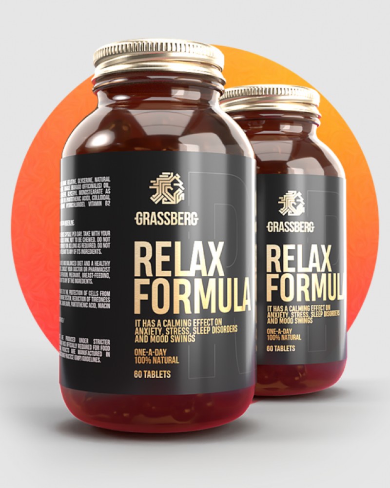 Relax Formula 60 таблетки | Grassberg