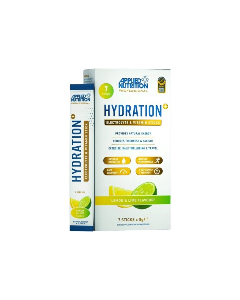 Hydration+ Stick - Електролитна Формула - Лимон и Лайм | 7 x 8g