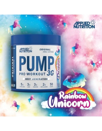 Pump 3G Pre-Workout - Азотен Бустер - Боровинка | 375g